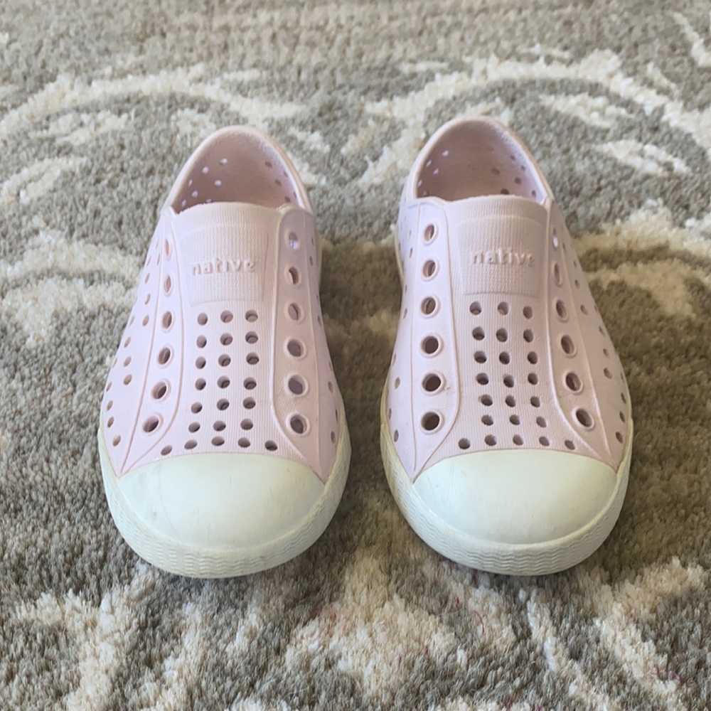 Pink Toddler Native Jefferson Shoes Size 7